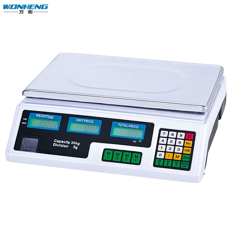 New   Design  30kg/35kg/40kg  Rated  load  Weighing  Digital  Scale/Balance