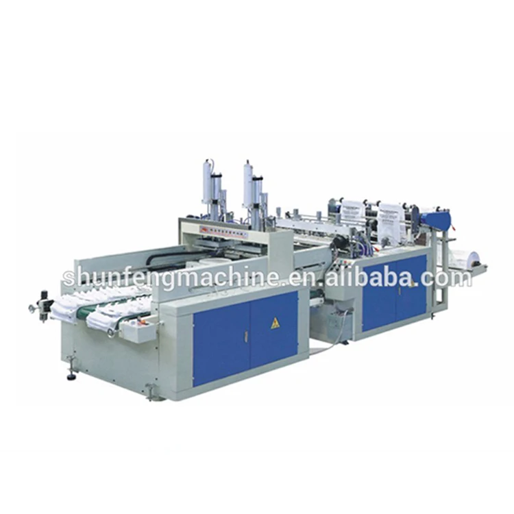 Small nylon biodegradable polypropylene polyethylene garbage shopping plastic bag making machine