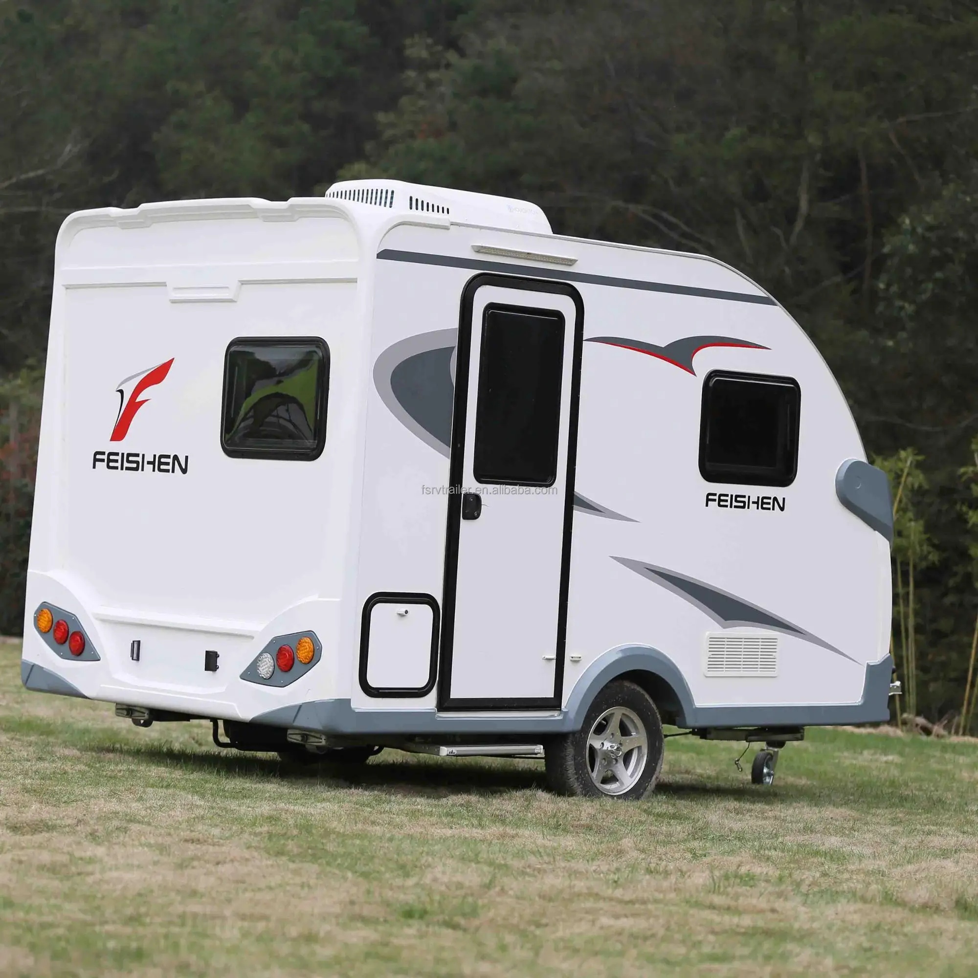 Camping caravan with AL-KO torison axle FS-9011