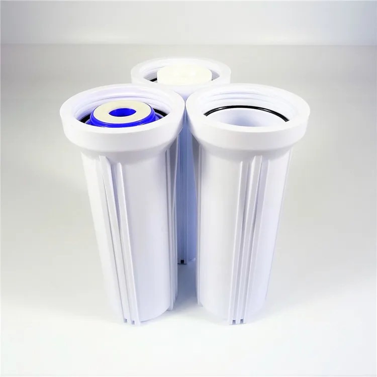 10 inch 20 inch whole house big blue plastic clear water filter housing