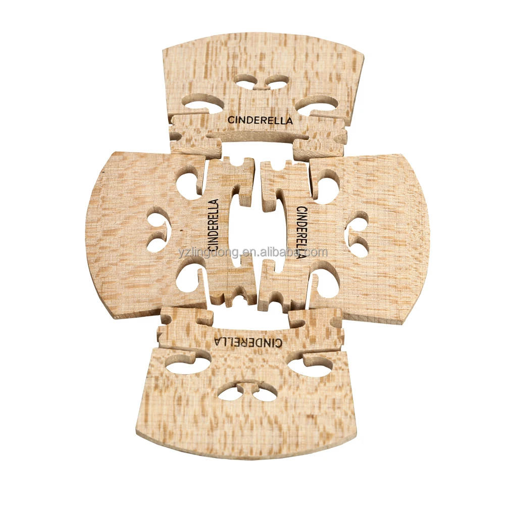 cinderella brand violin viola cello double bass bridage