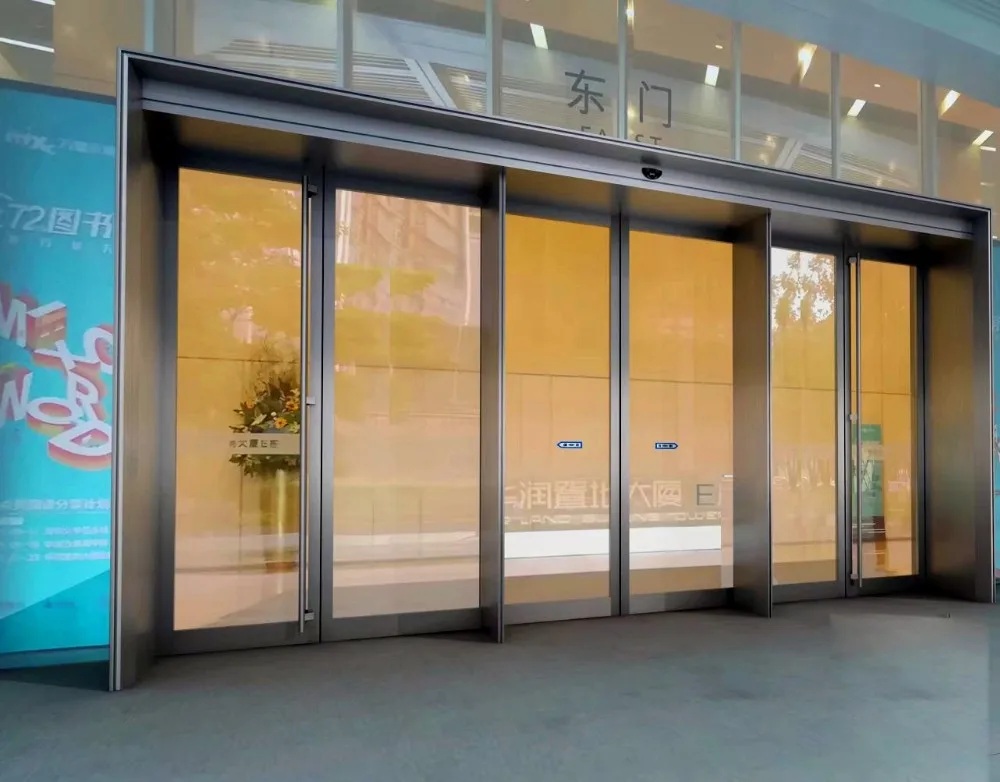Smart self-test display sliding automatic door operators heavy duty from Guangzhou