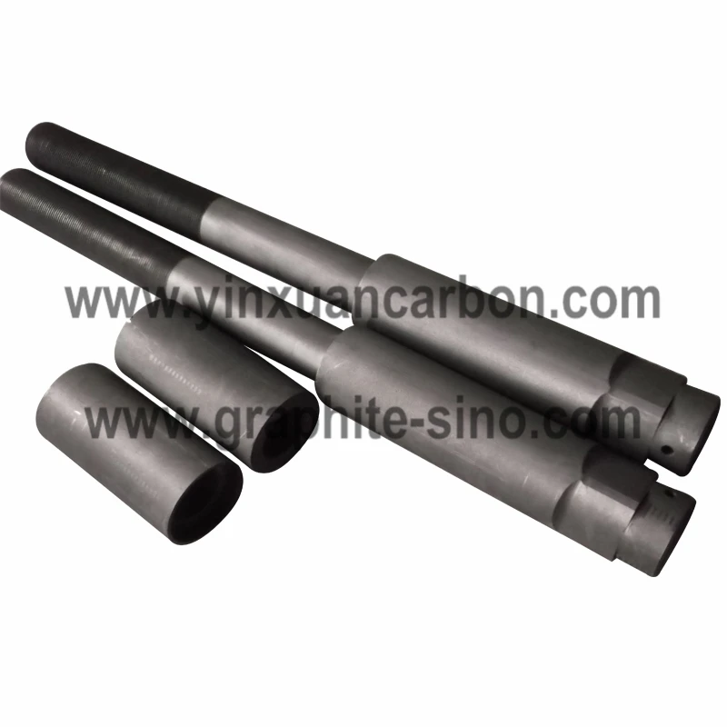 Графит дегазации крыльчатки ротора и вал для aluminu дегазации