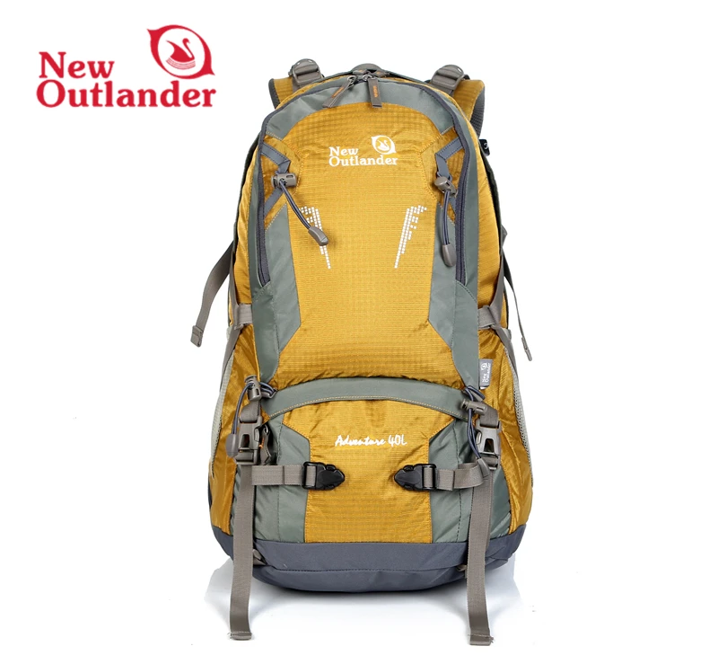 40L big camping backpack Travel Hiking Backpack Waterproof with Rain Cover for Men Women,Red/Sky Blue/Green/Yellow