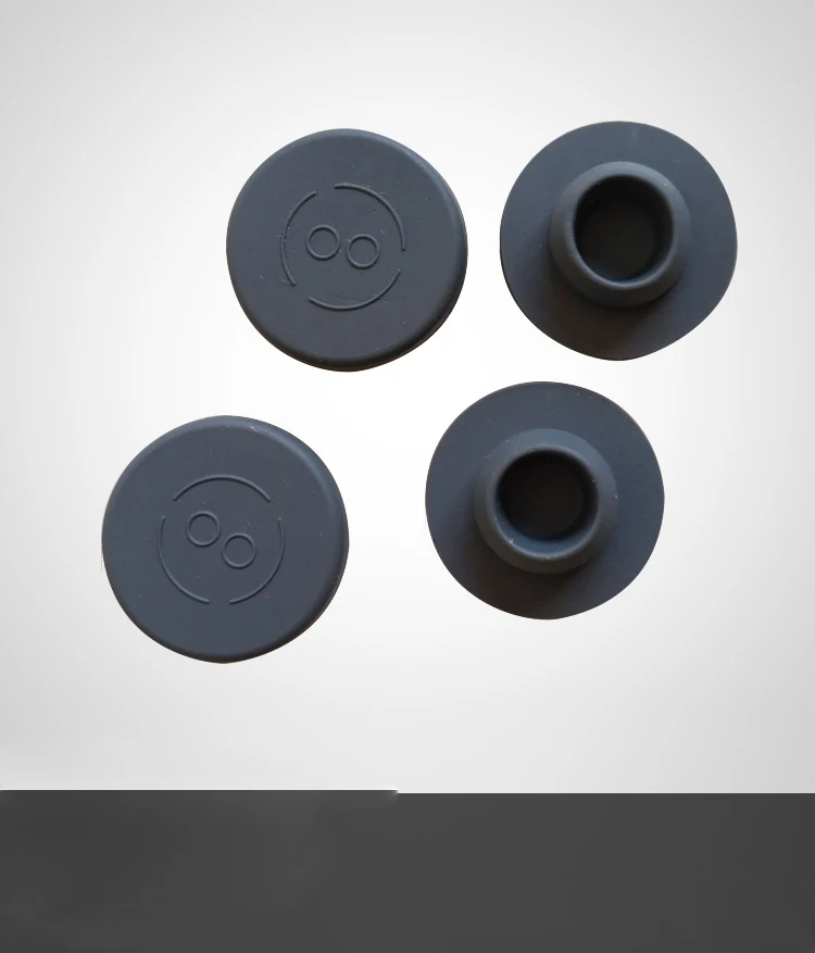 rubber stopper for vials 20mm 13mm glass vials rubber stopper