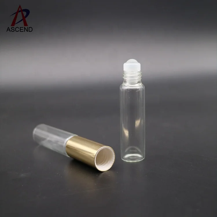 glass 3ml 5ml 8ml roller on bottle for perfume in double sides end vials