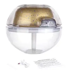 Wholesale Aromatherapy Diffuser Crystal Night Light Projection Ultrasonic Essential Oil Aroma Humidifier