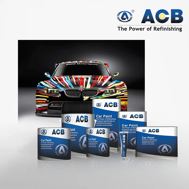 
ACB high quality car paint automotive paint company easy sanding polyester putty 
