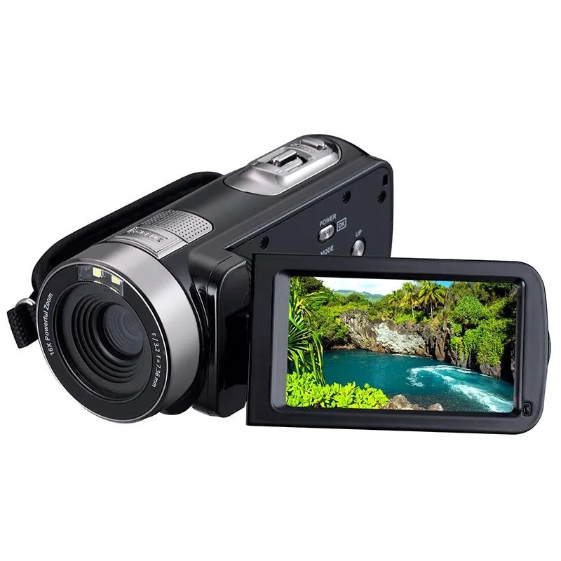 Best Selling Digital Video Camera Full HD 1080P 3'Screen 16X Digital Zoom 24 Mega Pixels Digital Video Camera With Night Vision