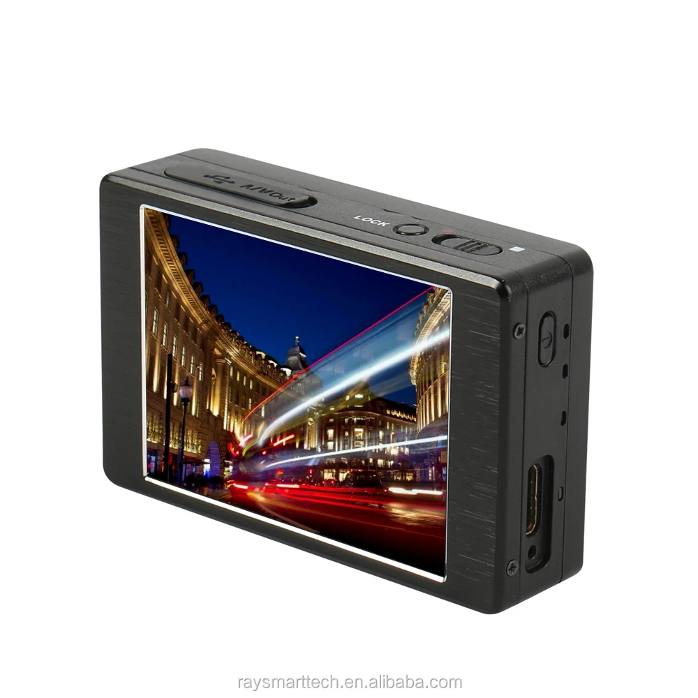 VD8000II+501HD 3 inches Touch Screen Portable Mini DVR Police body worn Digital Video Camera