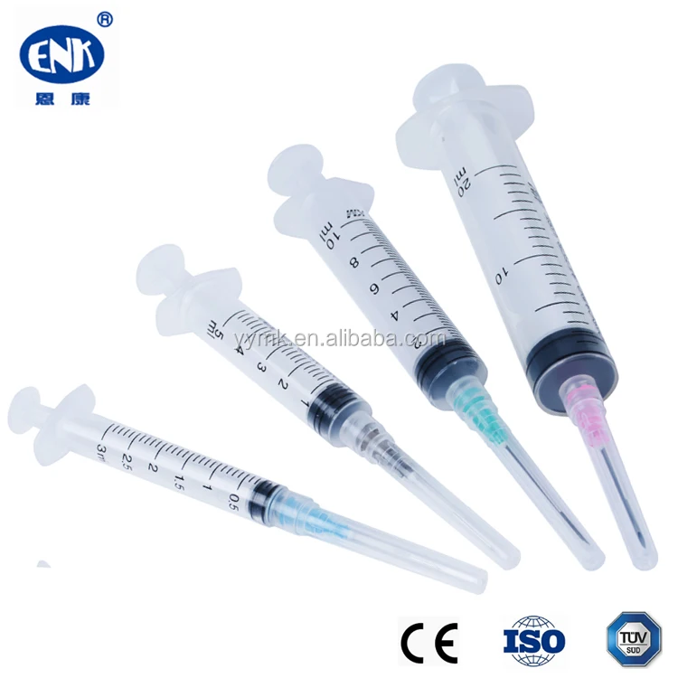 Одноразовый пластиковый наконечник шприца Luer Slip & Luer Lock