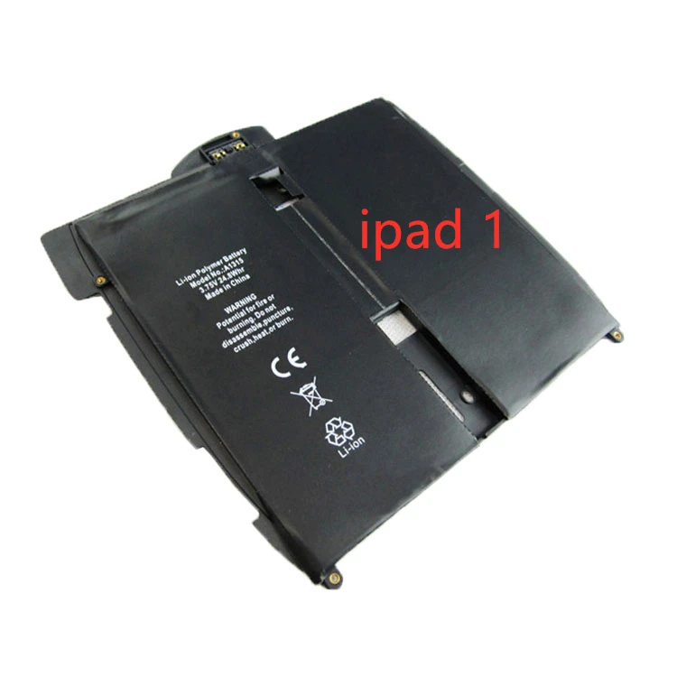 Factory Wholesale Original Tablet Battery A1315 A1376 A1395 A1389 for Apple iPad 1 2 3 4 Replacement