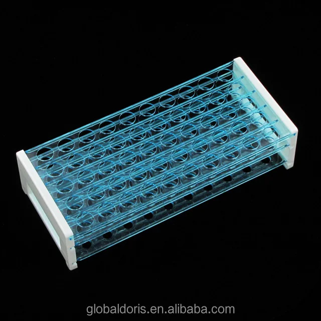 
 Пластиковая стойка для пробирок 90, подходит для труб диаметром 12-13 мм  