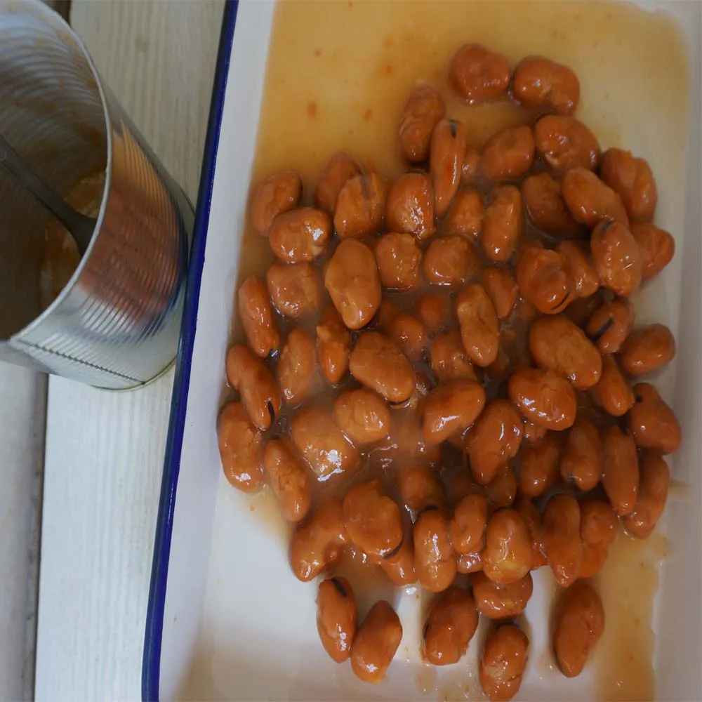 Консервированные Широкие бобы, фасоль медамон Фава