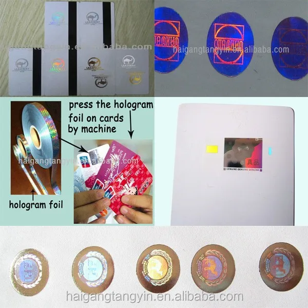 China supplier 3d hologram laser logo embossing machine