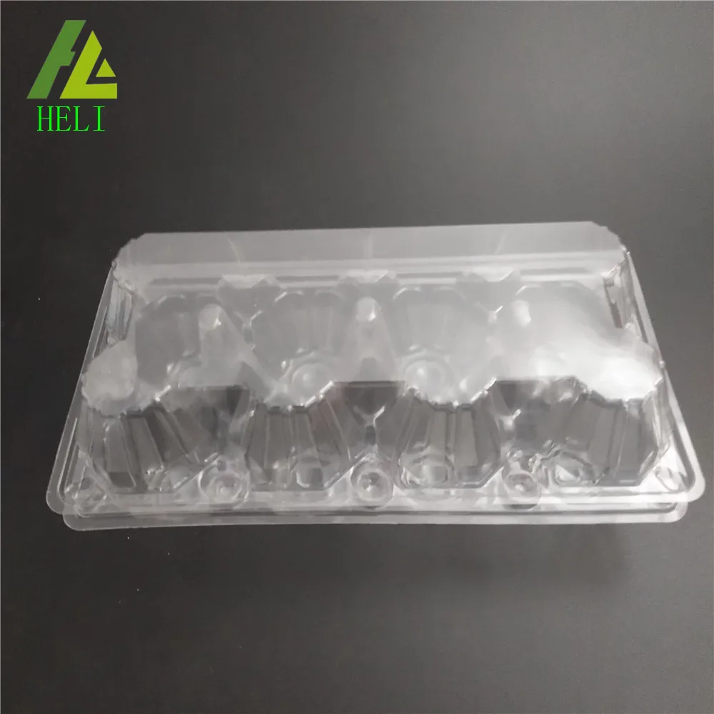 Reusable egg carton plastic egg tray