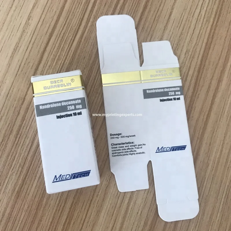 Professional print quality gold foil label for 10ml vial
