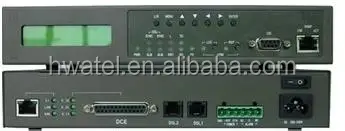 
2 wire G SHDSL bis TDM Modem with E1 V.35 Ethernet RS232 port multiplexer HDSL NTU DTU ASMI-54 