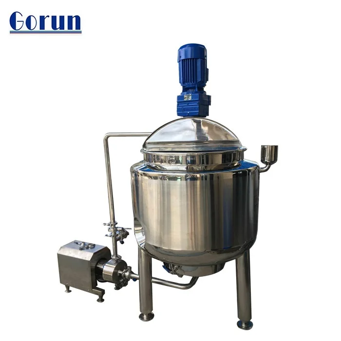 
beverage mixing tank with agitator 