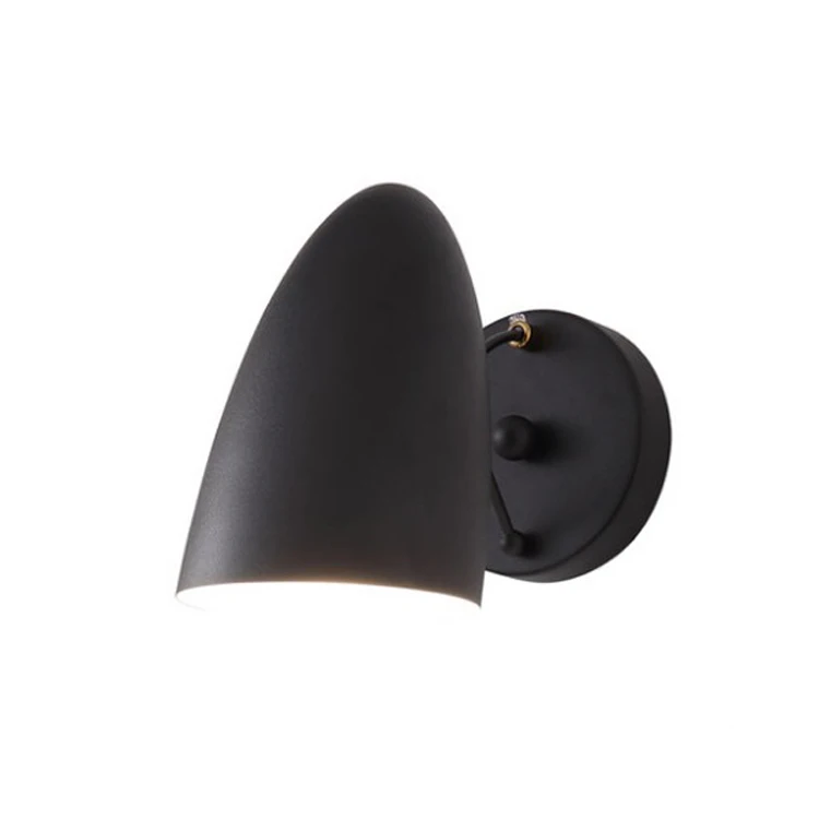 Nordic decor bedside lamp reading White wall lamp simple telescopic adjustable iron simple wall lamp