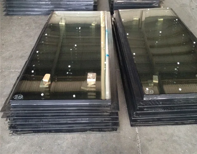 triplex glazed walk on glass roof with CE