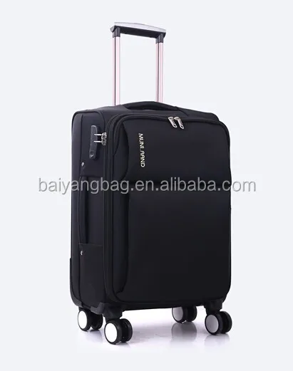 360 rolling trolley luggage fabric suitcase soft travel luggage bag