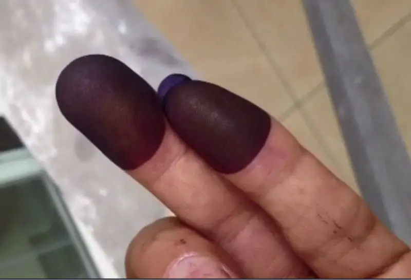 
Vote ink / Election ink / Indelible ink 