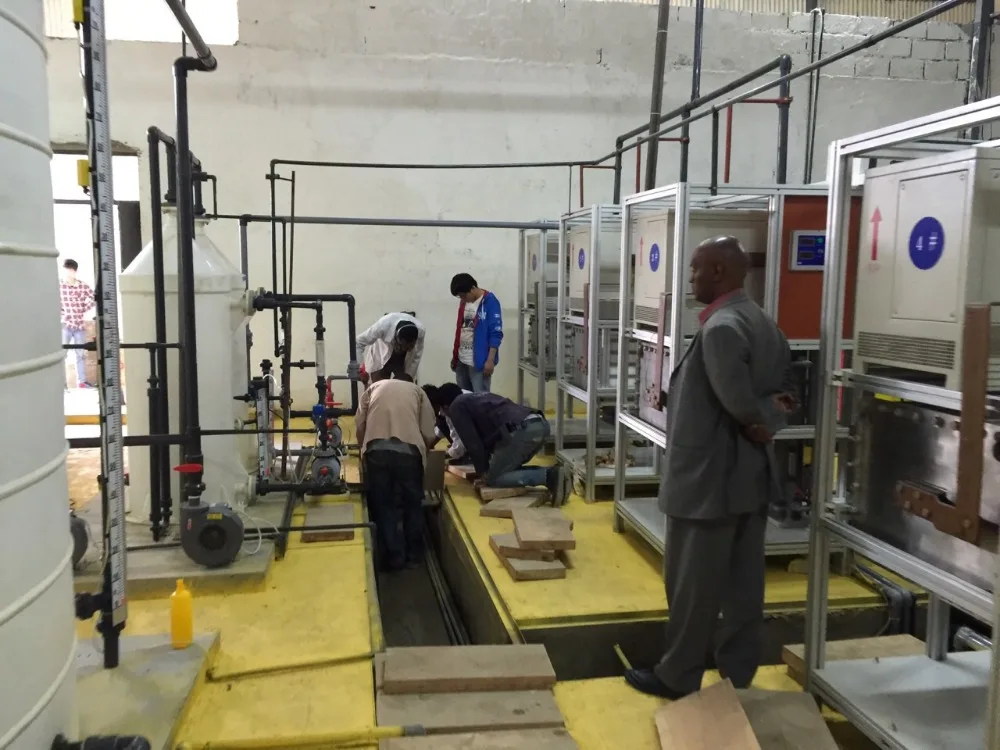 Commercial alkaline water electrolysis machine