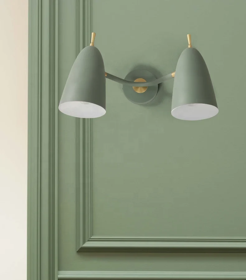 Wholesale simple single double arms heads gooseneck indoor bedside wall reading lamp