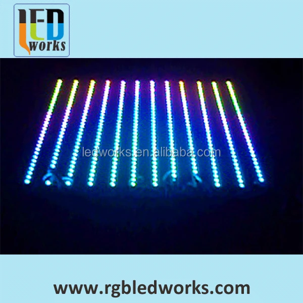 16 pixels 1M DMX led rgb dmx digital bar for Bar, KTV entertainment and television studio