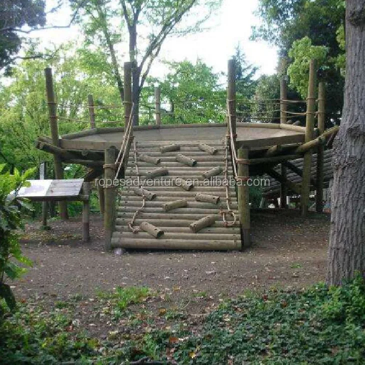 children outdoor wooden play equipment wooden playground park baby games