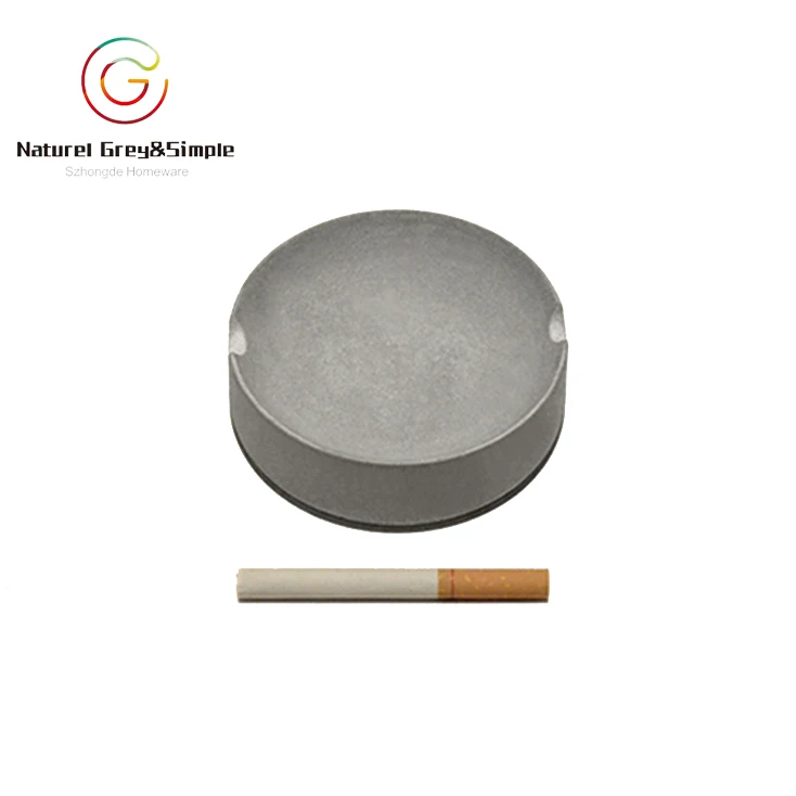 Добро пожаловать OEM & ODM Индивидуальные курительные аксессуары бетонная цементная индивидуальная пепельница для сигар