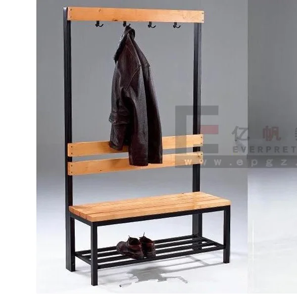 Commercial Wooden sit up Bench for Changing Room
