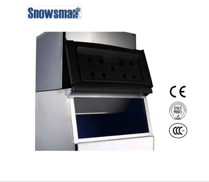 Large Cube Ice maker 1000kg commercial Vertical ice machine with CE ice making machines for Hotel