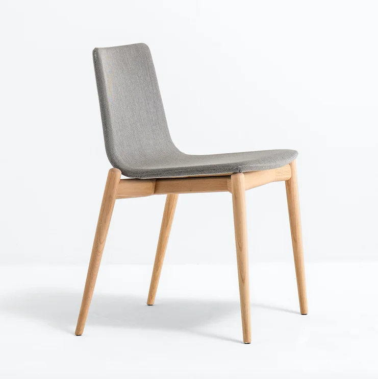 Elegant Chair Modern Design Scandinavian Custom Dining Furniture Solid Oak Style Wooden Dining Chair