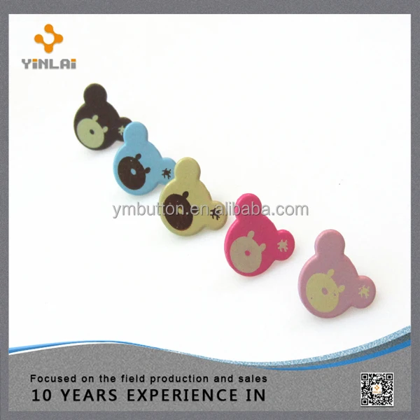 New product DIY fashion metal scrapbook brads