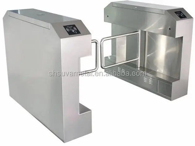 Pedestrian Anti-tailgate Handicap Swing Barrier Gate with access control for Wheelchair