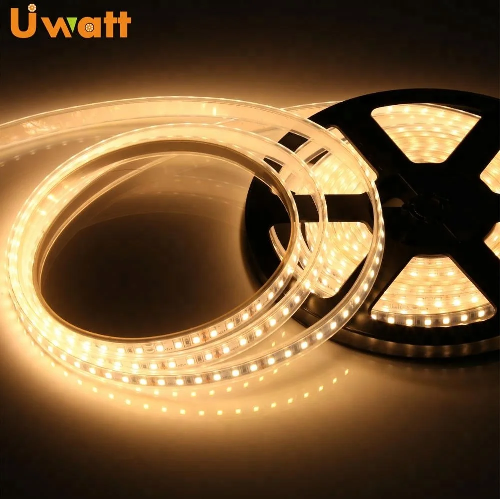China Supplier DC12V 24V 220V 60LED 120LED IP65 Waterproof 3014 5630 2835 White LED Strip Light