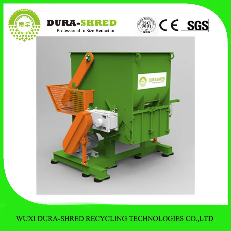 Taiquan Plastic Recycling Line shredder plastic household for sale