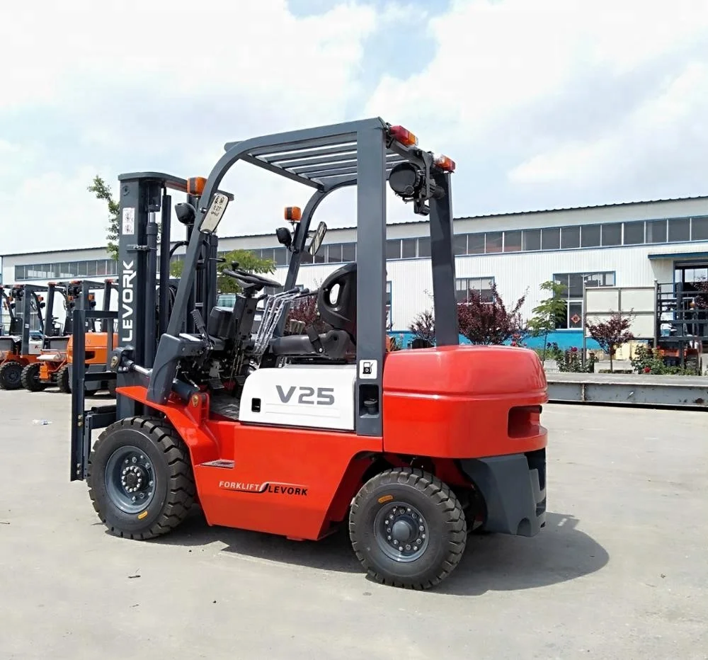 
LEVORK 4 ton diesel manual hydraulic forklift for sale 