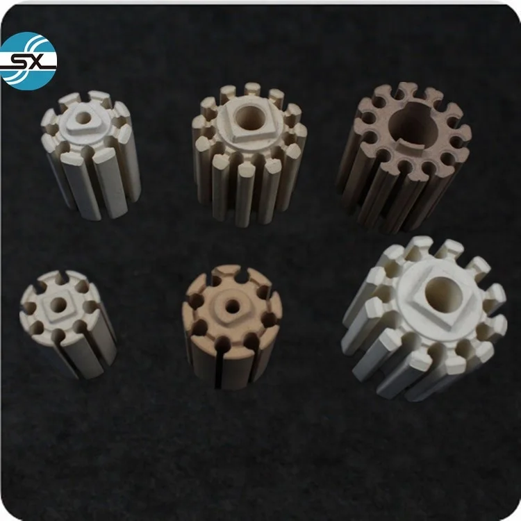 Insulating Material spiral cordierite ceramic support heating element