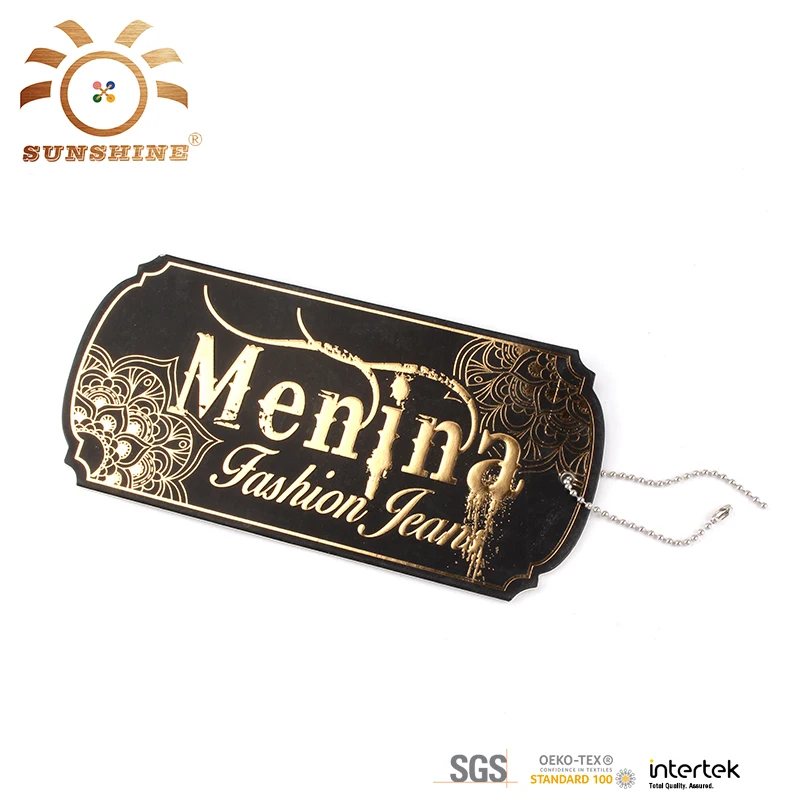 Watch Hang Bracelet Debossed Jewelry Paper Sunglass Luxury Hangtag Gold Tag