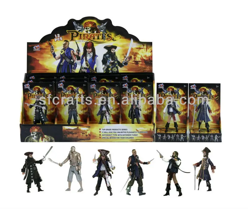 Pirate figures toys,Plastic action figures toys,toys action figure for kid