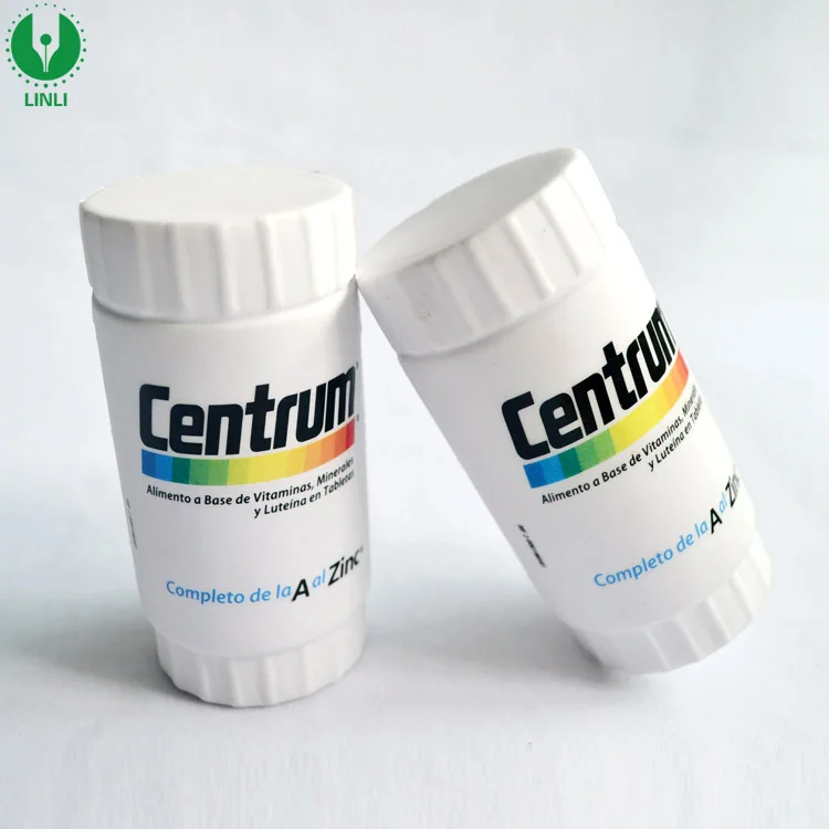 
Medicine Bottle Squeeze PU Ball with Logo 
