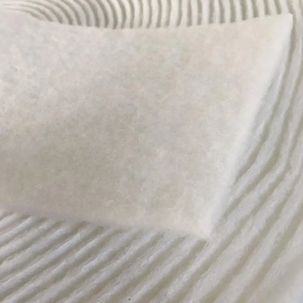 White filter non woven  polyester fibre padding wadding