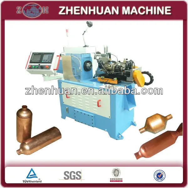 CNC drier filter copper tube spinning machine for refrigerator & air conditioner