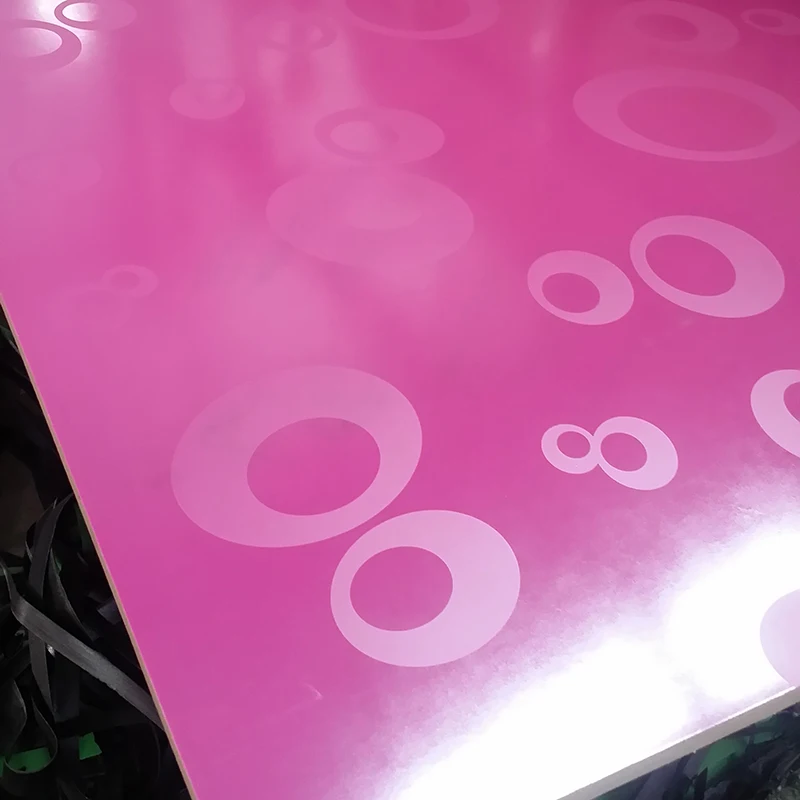 Shandong highly quality 3d decorative wall panel colored mdf sheet