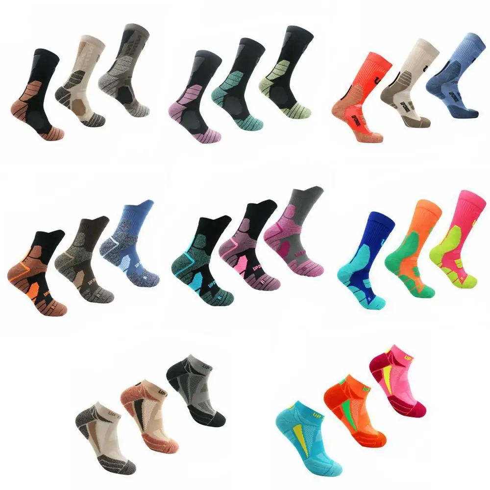 UG Custom logo coolmax sports men women cycling basketball outdoor hiking climbing running compression athletic sport socks