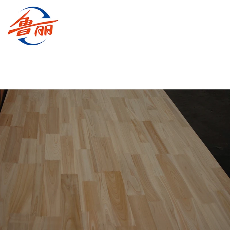 
ash pine teak rubber wood finger joint board from china direct factory 
