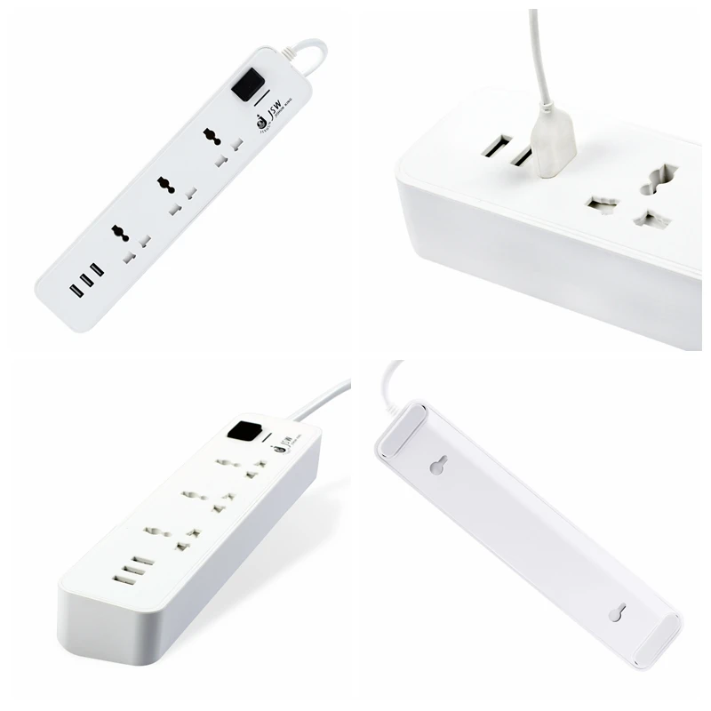 
Universal socket Indian outlet plug smart power strip 